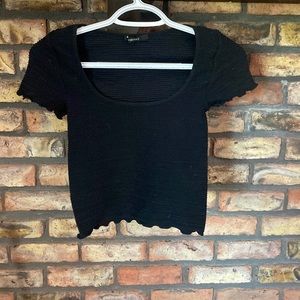 Forever21 Ripped black top